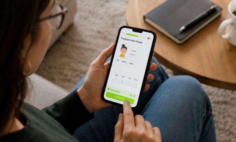 Aplicativos gratuitos para aprender inglês direto pelo celular