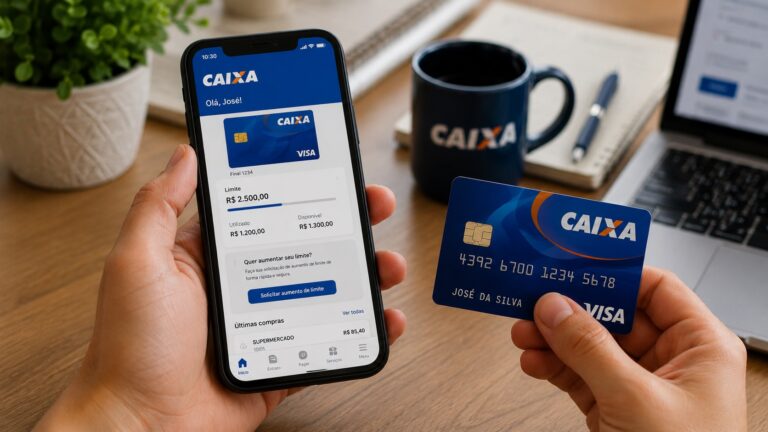 Como aumentar o limite do cartão Caixa de forma segura