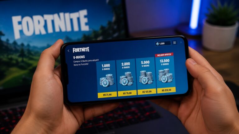 Como conseguir V-Bucks no Fortnite de maneira segura e legal