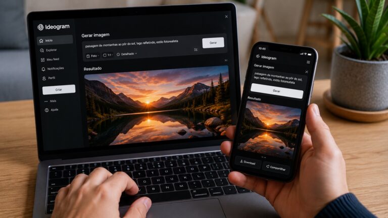 Como usar inteligência artificial para criar imagens realistas grátis