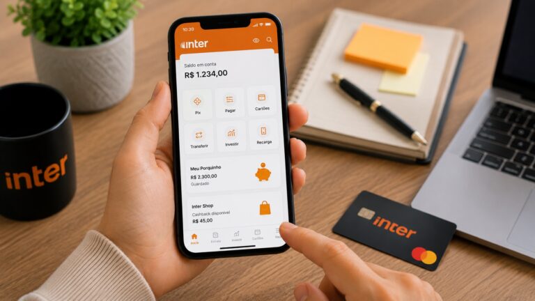 Conta digital Banco Inter: como economizar usando os principais recursos