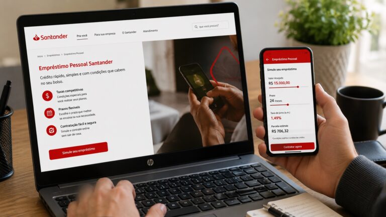Empréstimo Santander