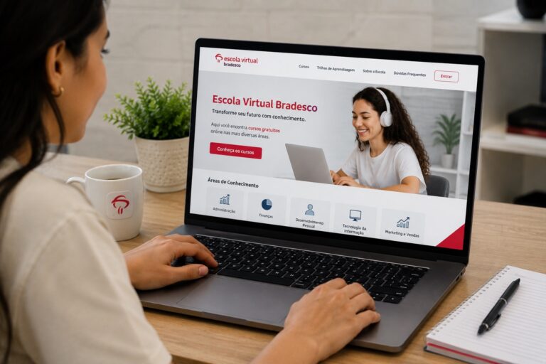 Escola Virtual Bradesco: como acessar cursos gratuitos pela internet