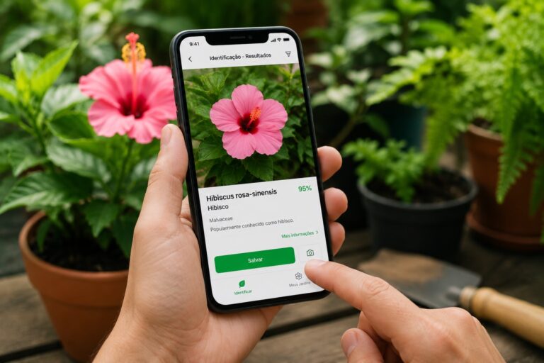 Melhores aplicativos para identificar plantas usando a câmera do celular