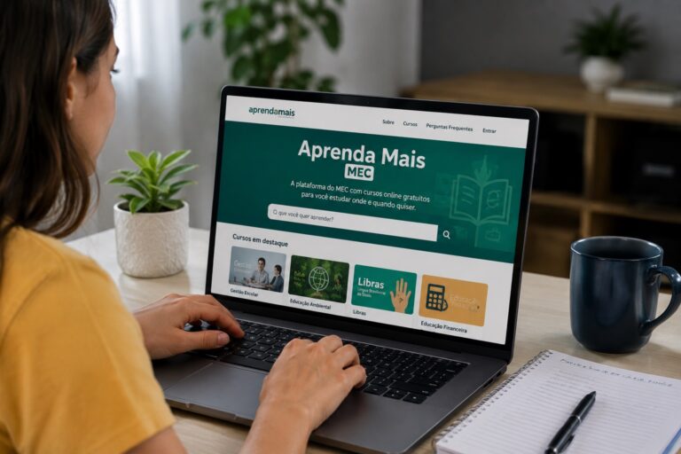 Plataforma Aprenda Mais MEC- como estudar online gratuitamente
