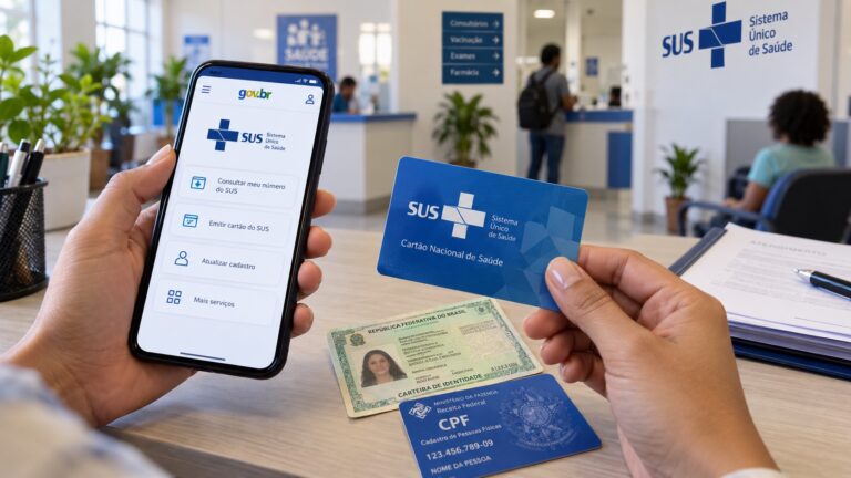 Como consultar o número do SUS e emitir seu cartão